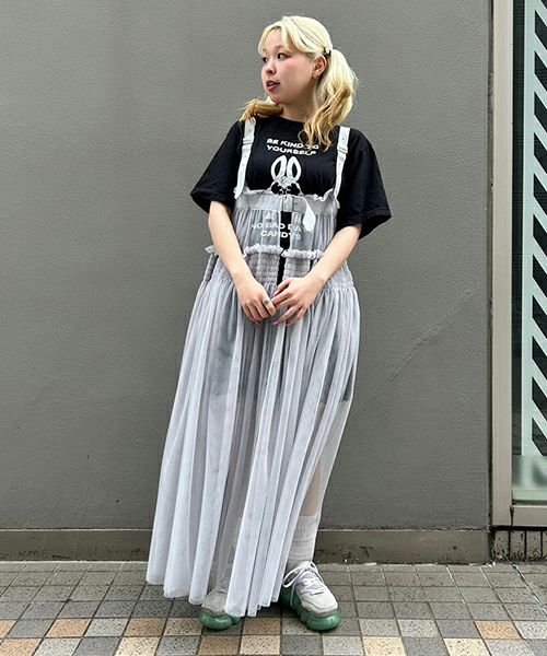 MARRY ME HARNESS TULLE SKIRT | Candy Stripper（キャンディ ...