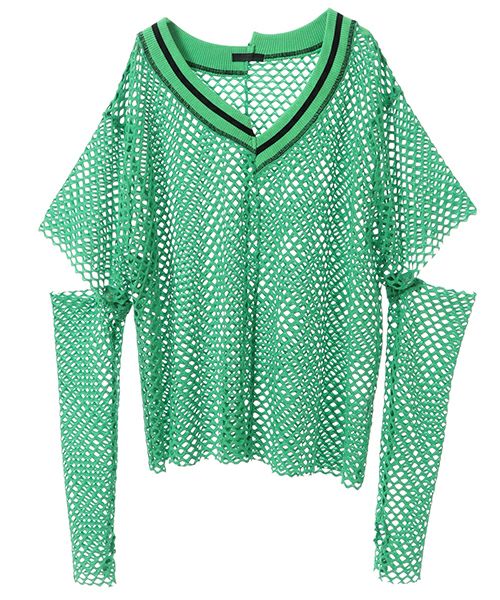 23SS完売美品Candy Stripperメッシュトップスビッグプルオーバー 000000007233-35-l.jpg?t=