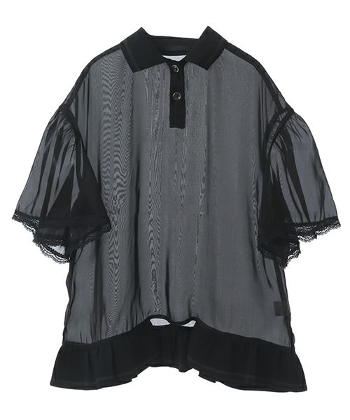 SHINY POLO TOPS | Candy Stripper（キャンディ ストリッパー