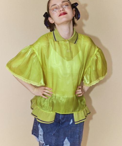 【着回し力抜群♪】LV チャンキーストライプ ポロトップ 1901_thumbnail.jpg
