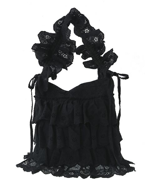 AMOR FRILL SHOULDER BAG | Candy Stripper（キャンディ