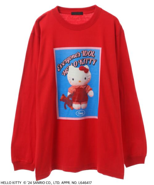 EVERYONE'S IDOL HELLO KITTY L/S TEE | Candy Stripper（キャンディ