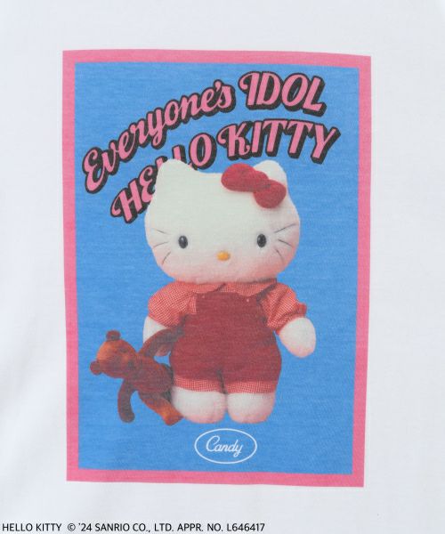EVERYONE'S IDOL HELLO KITTY L/S TEE | Candy Stripper（キャンディ ...