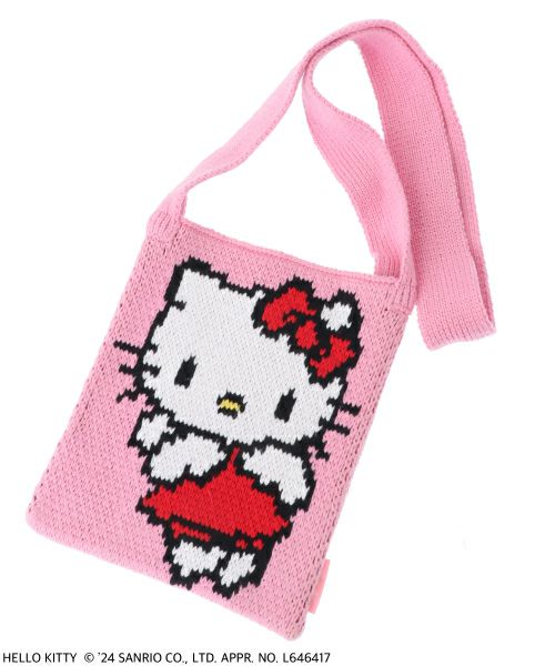 ANGEL HELLO KITTY KNIT SHOULDER BAG | Candy Stripper（キャンディ 