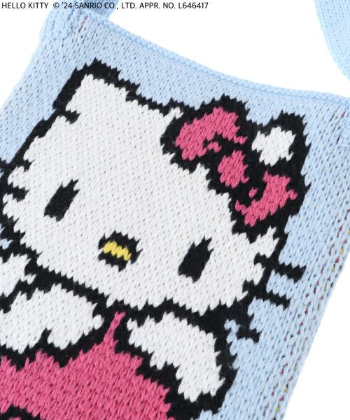 ANGEL HELLO KITTY KNIT SHOULDER BAG | Candy Stripper（キャンディ