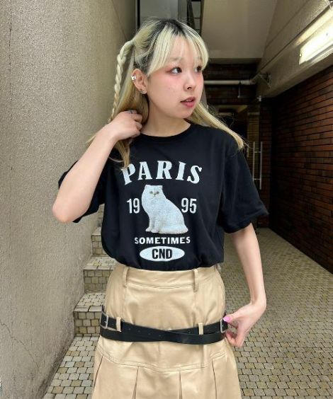 PARIS CAT TEE