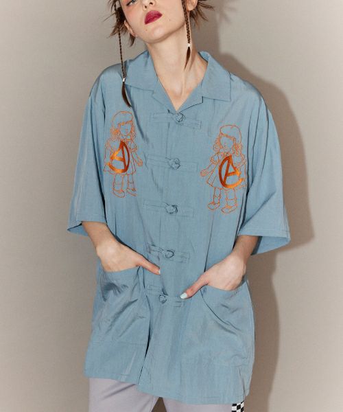 ANARCHY GIRLS CHINA SHIRT | Candy Stripper（キャンディ 