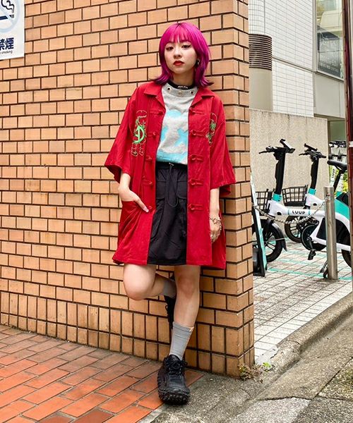 ANARCHY GIRLS CHINA SHIRT | Candy Stripper（キャンディ ...