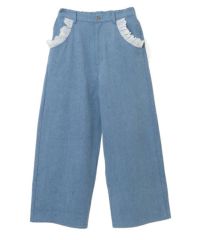 ♡FRILL DENIM PANTS