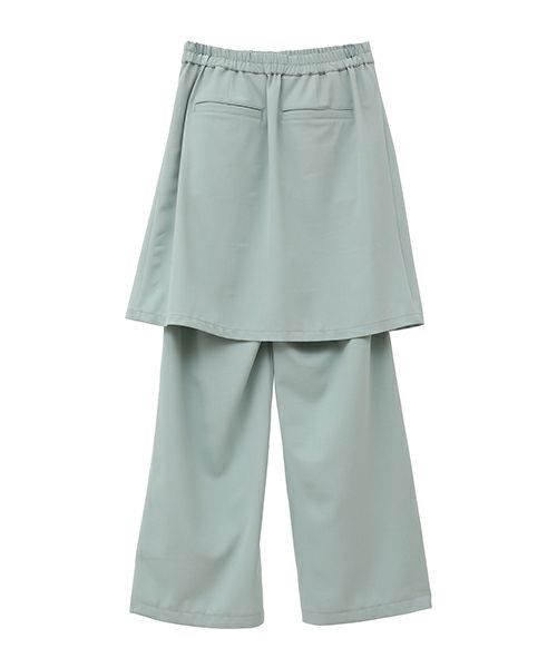 PLEATS LAYERED PANTS | Candy Stripper（キャンディ