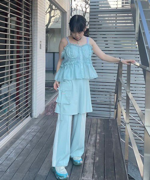 Candy Stripper 24AW PLEATS LAYERED パンツ PLEATS LAYERED PANTS | Candy Stripper（キャンディ