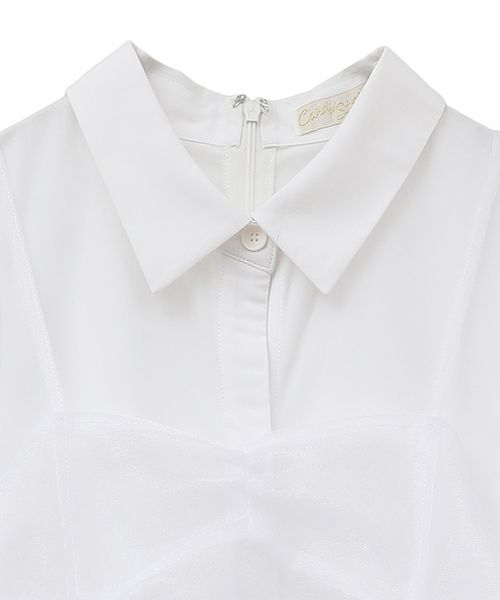CAMI DOCKING SHIRT ONE-PIECE | Candy Stripper（キャンディ