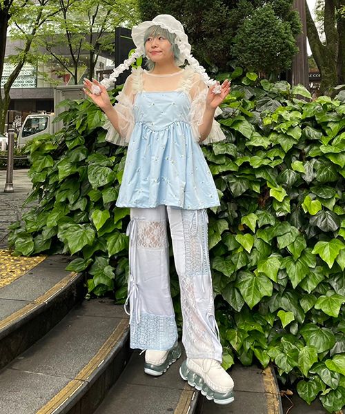 TINY FLOWER MINI ONE-PIECE | Candy Stripper（キャンディ