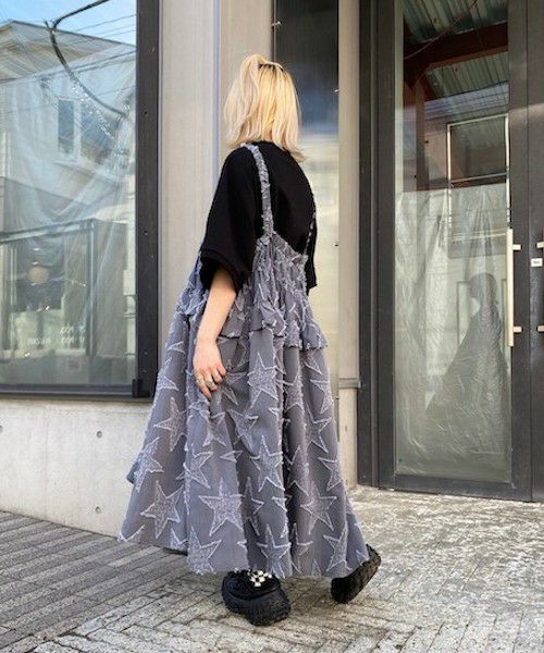 STAR JACQUARD DRESS | Candy Stripper（キャンディ ストリッパー  