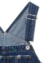 DAMAGE DENIM SALOPETTE | Candy Stripper（キャンディ