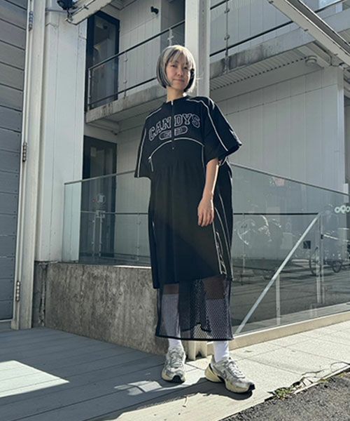 CANDY MESH ONE-PIECE | Candy Stripper（キャンディ