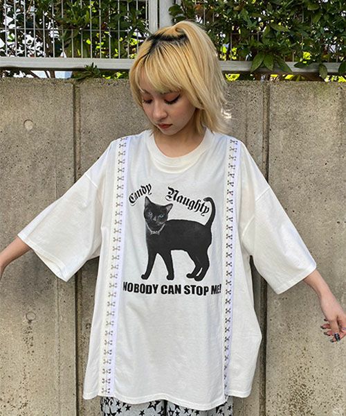 Candy Stripper（キャンディストリッパー）の「CANDY'S CUTENESS BIG BIG Tシャツ（Tシャツ/カットソー）」 -  WEAR