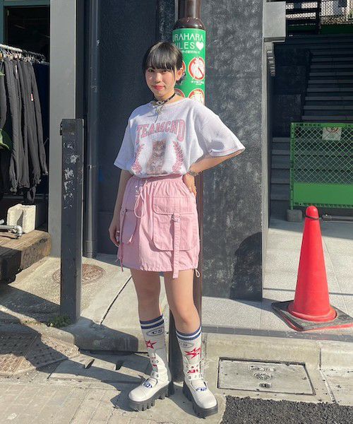 Tシャツ(半袖+袖なし) Candy Stripper - CANDY STRIPPER TEAM CND WAFFLE TEE Candy Stripper - CANDY STRIPPER TEAM CND WAFFLE TEEの通販 by