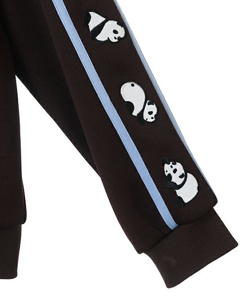 TO BE LAZY PANDA CHINA JERSEY BLOUSON | Candy Stripper