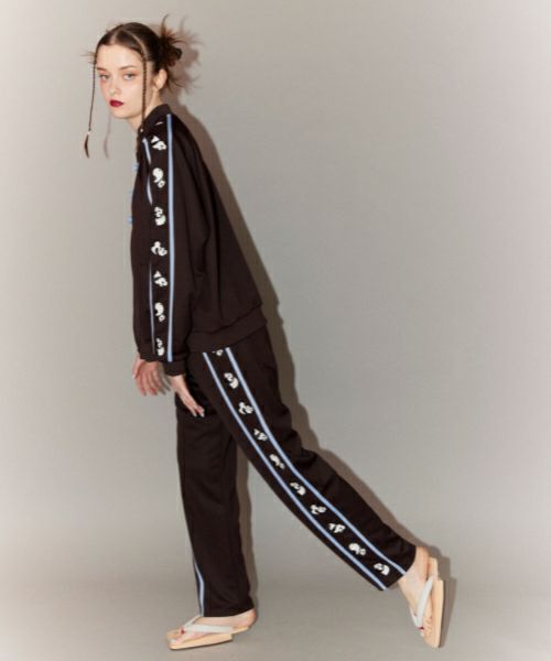 TO BE LAZY PANDA CHINA JERSEY BLOUSON | Candy Stripper