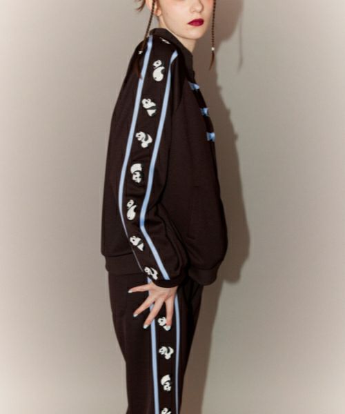 TO BE LAZY PANDA CHINA JERSEY BLOUSON | Candy Stripper