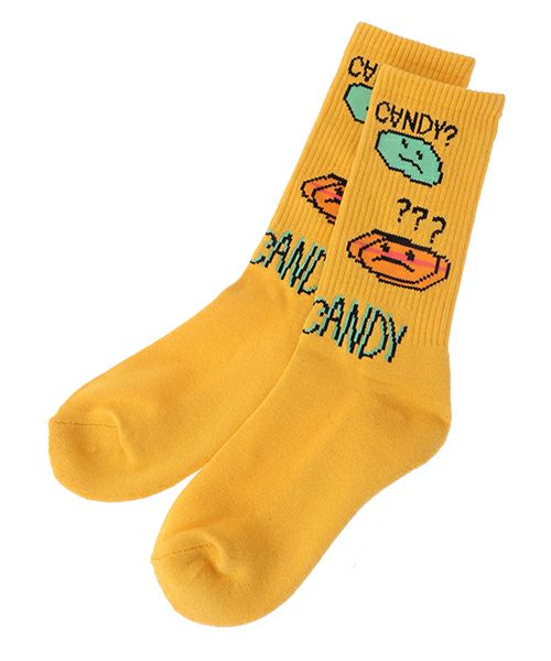 DIZZY CANDY RIB SOCKS | Candy Stripper（キャンディ ストリッパー