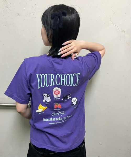 YOUR CHOICE TEE | Candy Stripper（キャンディ ストリッパー