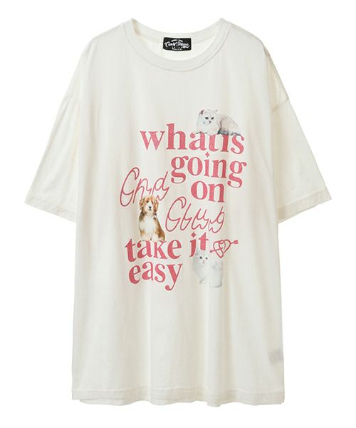 CND CLUB BIG TEE | Candy Stripper（キャンディ ストリッパー 