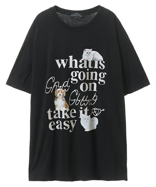 キャンディストリッパー バーガーショップ Tシャツワンピース