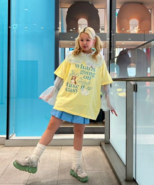 candystripper♡ロンT2枚セット CND CLUB BIG TEE | Candy Stripper(キャンディ ストリッパー
