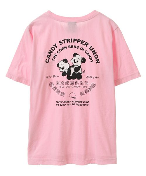 TOKYO PANDA CLUB TEE | Candy Stripper（キャンディ ストリッパー 