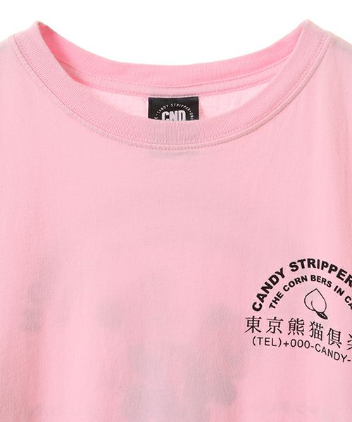 TOKYO PANDA CLUB TEE | Candy Stripper（キャンディ ストリッパー 