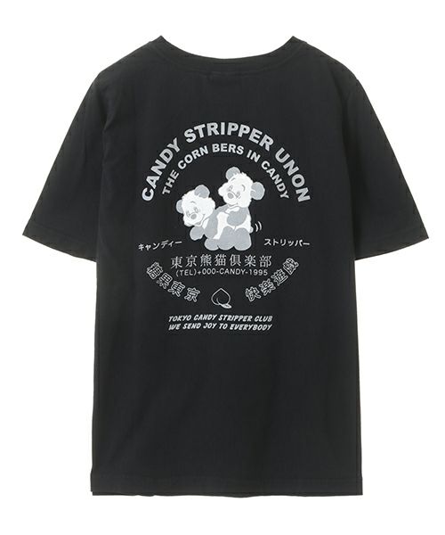 TOKYO PANDA CLUB TEE | Candy Stripper（キャンディ