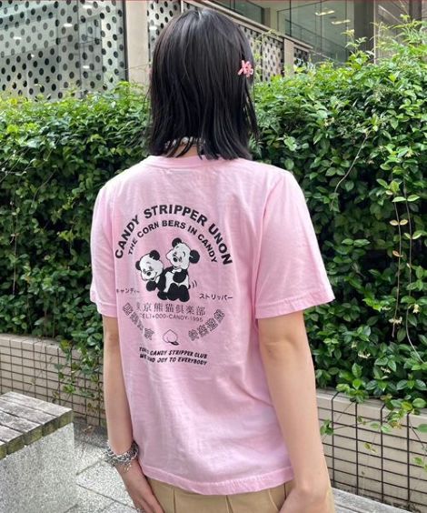 TOKYO PANDA CLUB TEE | Candy Stripper（キャンディ ストリッパー）｜オフィシャル通販サイトCANDY STORE