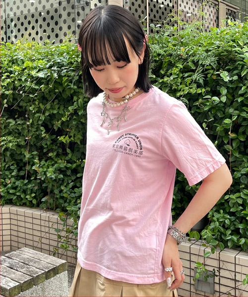 TOKYO PANDA CLUB TEE | Candy Stripper（キャンディ