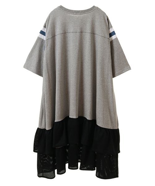 CND MESH SWITCHED ONE-PIECE | Candy Stripper（キャンディ 