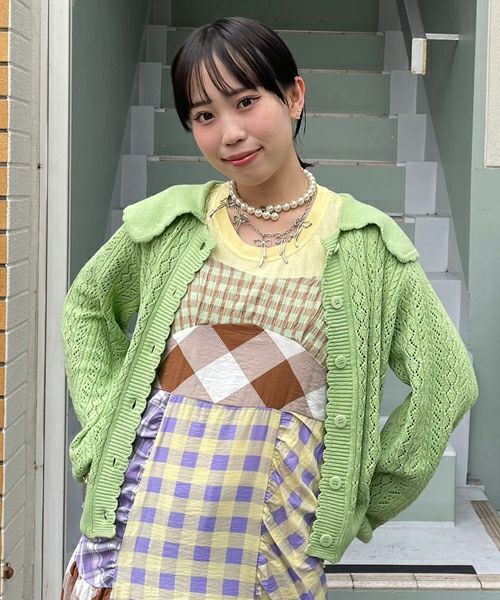 Candy Stripper PATCHWORK SAILOR ニット