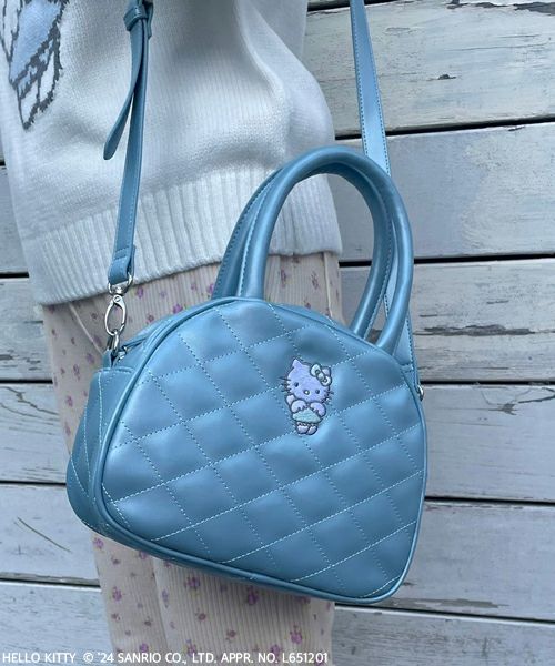 Candy Stripper｜ANGEL HELLO KITTY QUILTING SHOULDER BAG