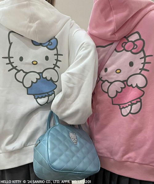 HELLO KITTY】ANGEL HELLO KITTY QUILTING SHOULDER BAG | Candy
