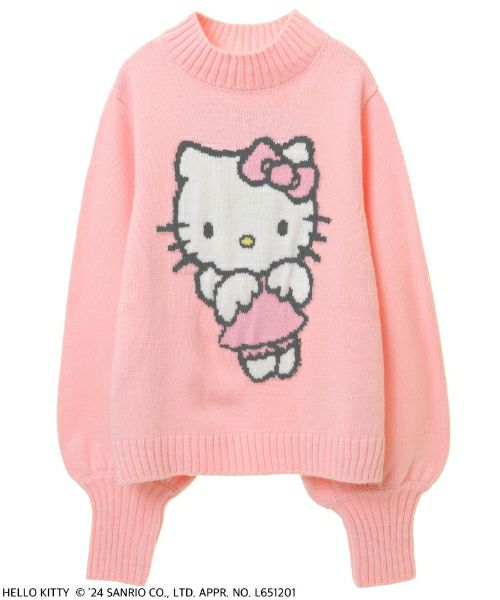 トップス candy stripper HELLO KITTY HIGHNECKKNIT HELLO KITTY |Candy Stripper（キャンディ ストリッパー