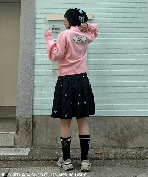 HELLO KITTY×Candy Stripper】ANGEL HELLO HIGH NECK ニット（ニット/セーター）｜Candy  Stripper（キャンディストリッパー）のファッション通販 - ZOZOTOWN