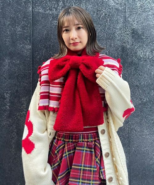 GLITTER RIBBON KNIT | Candy Stripper（キャンディ