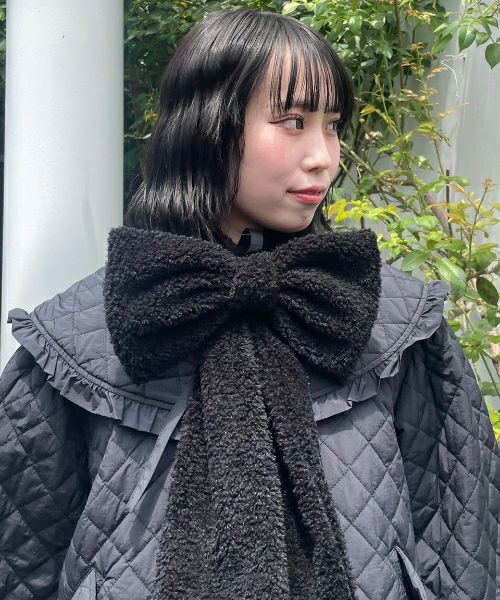 BOA RIBBON MUFFLER | Candy Stripper（キャンディ ストリッパー 