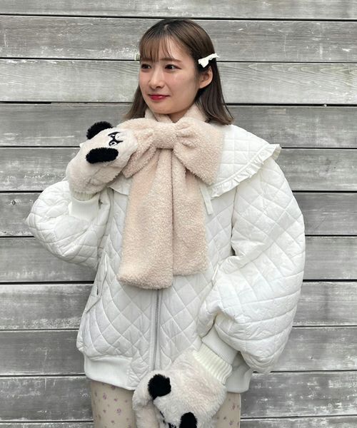 candy stripper キャンスパ リボンマフラー BOA RIBBON MUFFLER | Candy Stripper（キャンディ ストリッパー