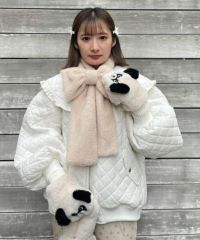 BOA RIBBON MUFFLER | Candy Stripper（キャンディ ストリッパー