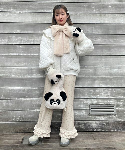 BOA RIBBON MUFFLER | Candy Stripper（キャンディ ストリッパー
