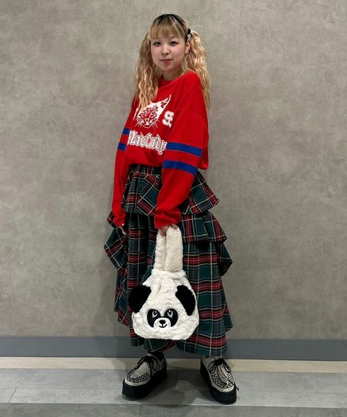 PEPE FUR HAND BAG | Candy Stripper（キャンディ ストリッパー