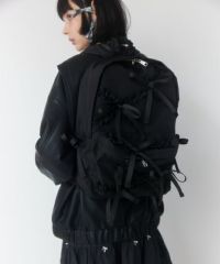 Candy Stripper RIBON DAYPACK リュック ブラック Candy Stripper RIBON DAYPACK リュック 黒 ブラック Candy