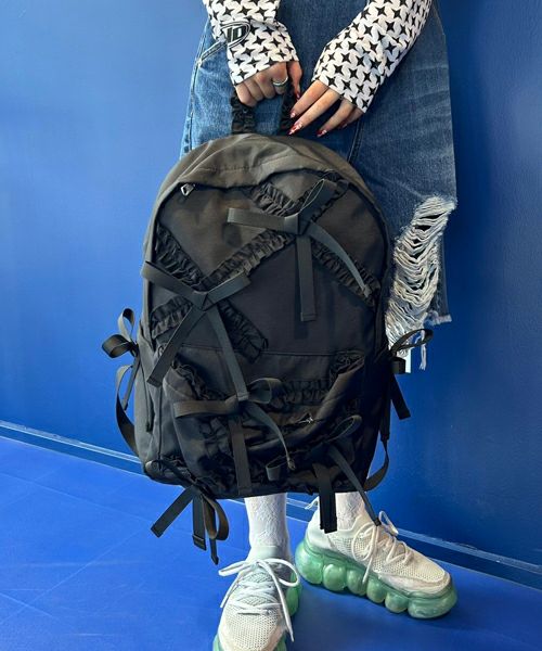 FANCY RIBBON BACKPACK | Candy Stripper（キャンディ