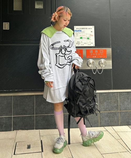 【新品】キャンディストリッパー リボンリュック Candy Stripper Candy Stripper｜(W)BELOVED FRILL BACKPACK | Rakuten Fashion